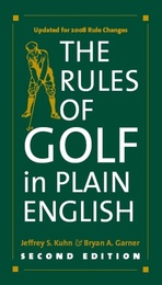 front cover of The Rules of Golf in Plain English, Second Edition