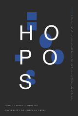 front cover of HOPOS vol 7 num 1