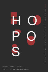 front cover of HOPOS vol 7 num 2