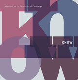 front cover of KNOW vol 2 num 1