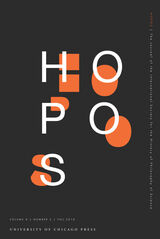 front cover of HOPOS vol 8 num 2