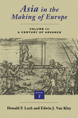 front cover of Asia in the Making of Europe, Volume III