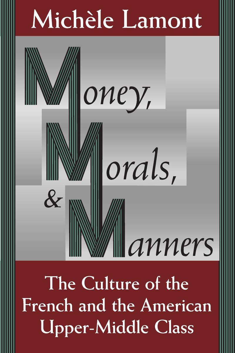 Cover of Money, Morals, and Manners