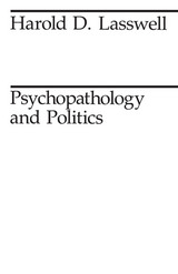 front cover of Psychopathology and Politics
