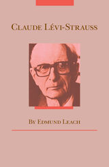 front cover of Claude Levi-Strauss