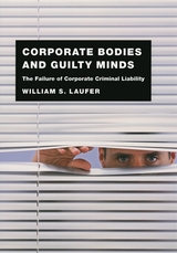 front cover of Corporate Bodies and Guilty Minds