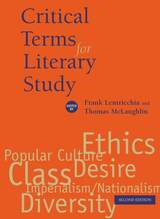 front cover of Critical Terms for Literary Study, Second Edition