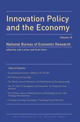 front cover of Innovation Policy and the Economy 2009