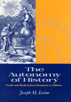 front cover of The Autonomy of History