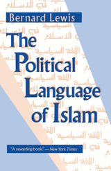 front cover of The Political Language of Islam