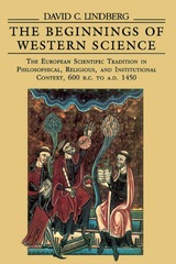 front cover of The Beginnings of Western Science