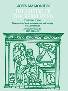 front cover of The Guide of the Perplexed, Volume 2