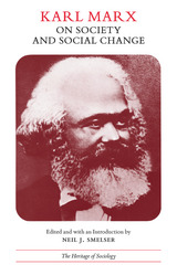 front cover of Karl Marx on Society and Social Change