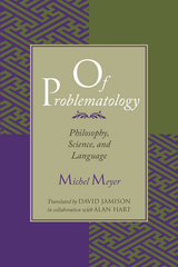 front cover of Of Problematology