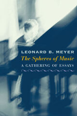 front cover of The Spheres of Music