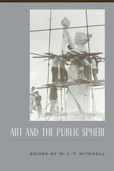 front cover of Art and the Public Sphere