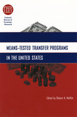 front cover of Means-Tested Transfer Programs in the United States