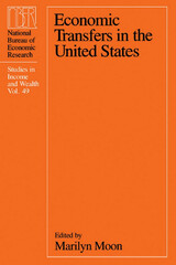 front cover of Economic Transfers in the United States