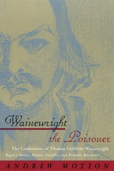 front cover of Wainewright the Poisoner
