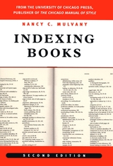front cover of Indexing Books, Second Edition