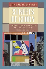 front cover of Streets of Glory
