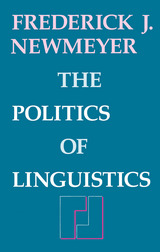front cover of The Politics of Linguistics