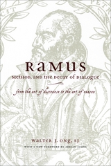 front cover of Ramus, Method, and the Decay of Dialogue