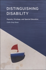 front cover of Distinguishing Disability