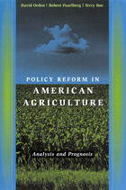 front cover of Policy Reform in American Agriculture