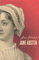 front cover of Some Words of Jane Austen