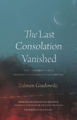 front cover of The Last Consolation Vanished
