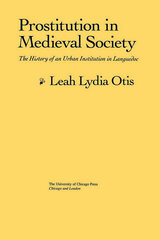 front cover of Prostitution in Medieval Society