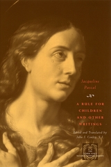 front cover of A Rule for Children and Other Writings