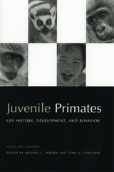 front cover of Juvenile Primates