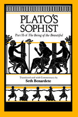 front cover of Plato's Sophist