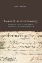 front cover of Genres of the Credit Economy