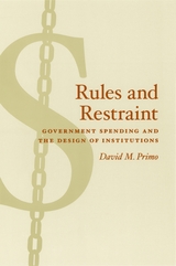 front cover of Rules and Restraint