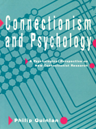 front cover of Connectionism and Psychology