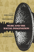 front cover of Music and the Racial Imagination