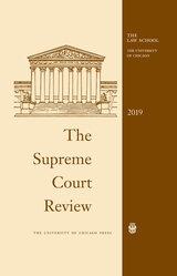 front cover of The Supreme Court Review, 2019