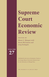 front cover of Supreme Court Economic Review, Volume 27