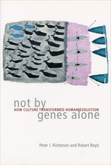front cover of Not By Genes Alone