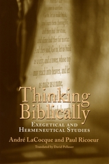 front cover of Thinking Biblically