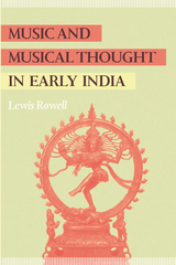 front cover of Music and Musical Thought in Early India