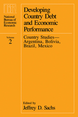 front cover of Developing Country Debt and Economic Performance, Volume 2