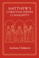 front cover of Matthew's Christian-Jewish Community