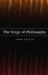 front cover of The Verge of Philosophy