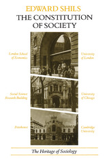 front cover of The Constitution of Society