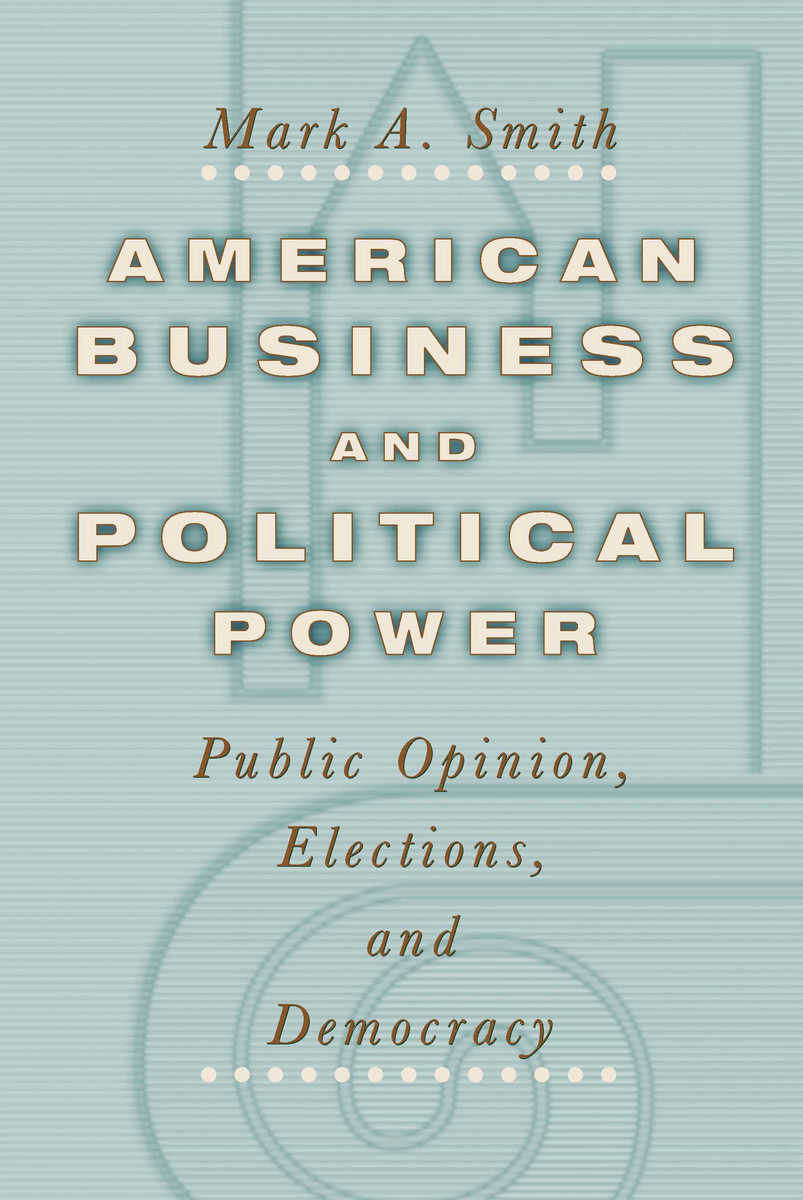 American Business and Political Power