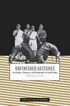 front cover of Unfinished Gestures